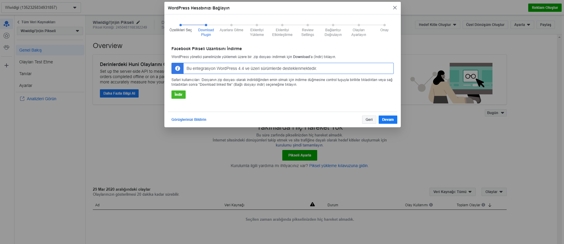 Adım Adım Facebook Pixel Kurulumu