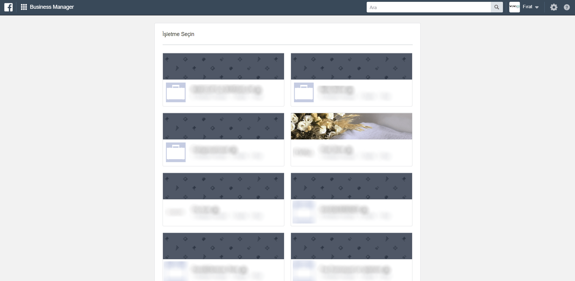 facebook işletme yöneticisi