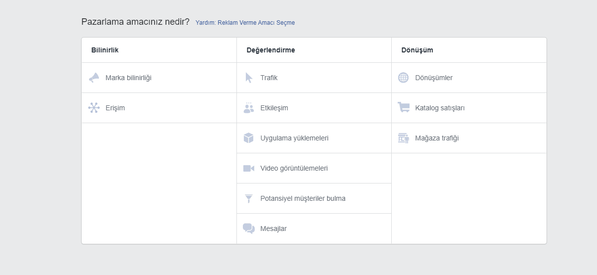 Facebook Reklam Modelleri