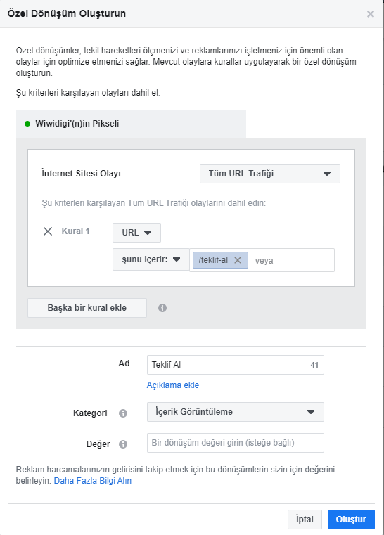 Özel Dönüşüm Teklif Al